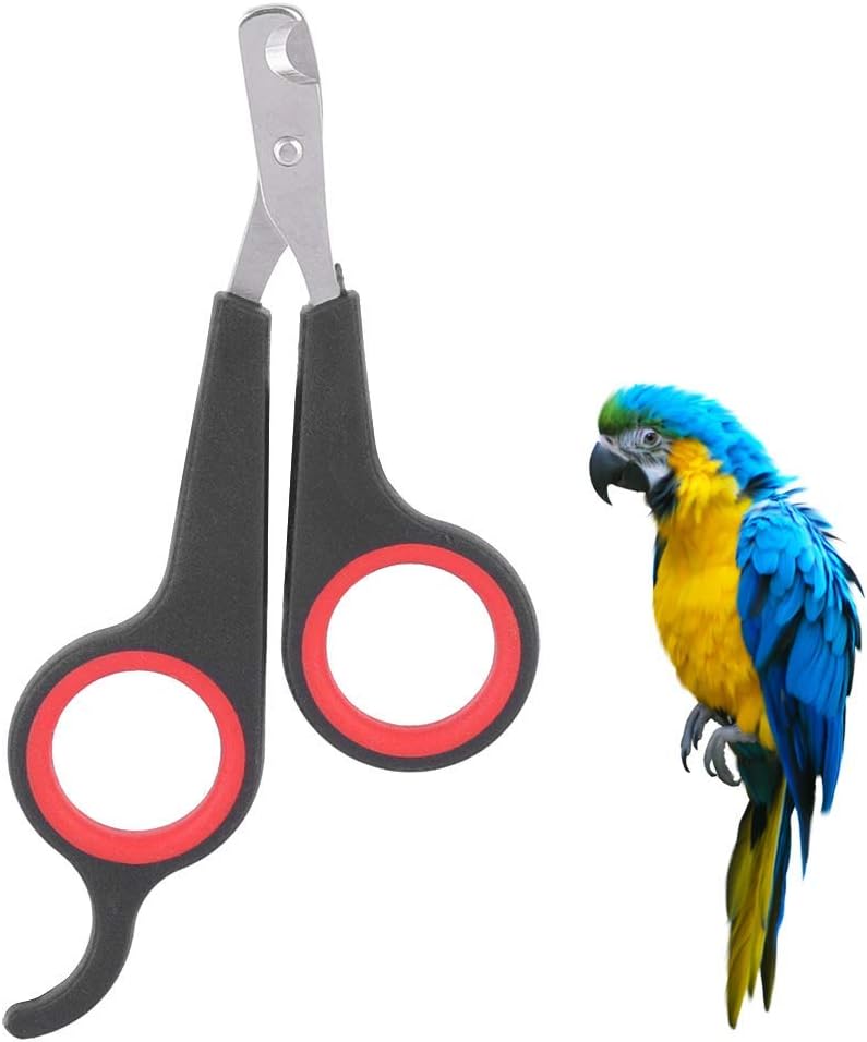 Simlug Solid Stainless Steel Bird Nail Clipper, Bird Cage Essential Accessories, Bird Grooming Tool Accessory for Pet Store & Parrot - Image 1