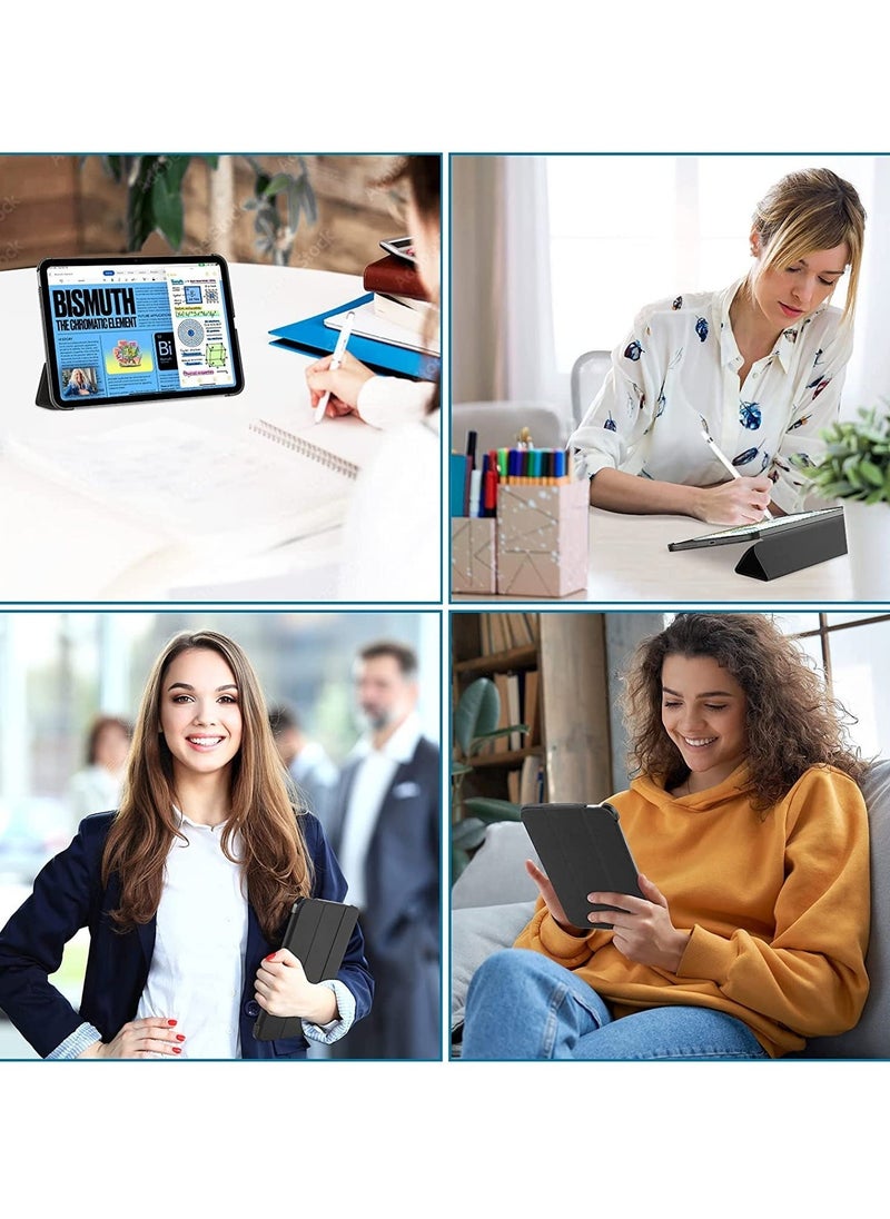 ELTRAZONE iPad 10th Generation Case 2022 iPad 10.9 Inch Case, iPad 10 Case Slim Stand Hard Shell Back Protective Smart Cover for 10.9” iPad 10th Gen 2022 Release A2696 A2757 A2777 -Black - Image 5