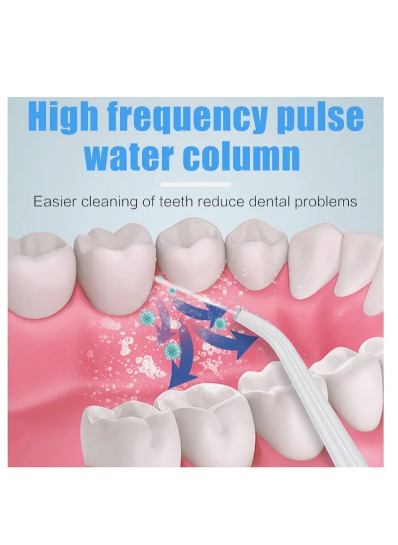 OASIS-TH New Cordless Water Flosser Dental Oral Irrigator Travel Teeth Cleaner Floss Pick  - Image 5