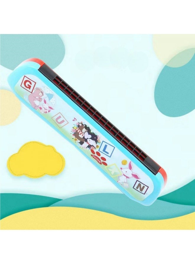 Harmonica 32-Hole Playing Instrument Harmonica Playing Toy For Kids  - Image 1