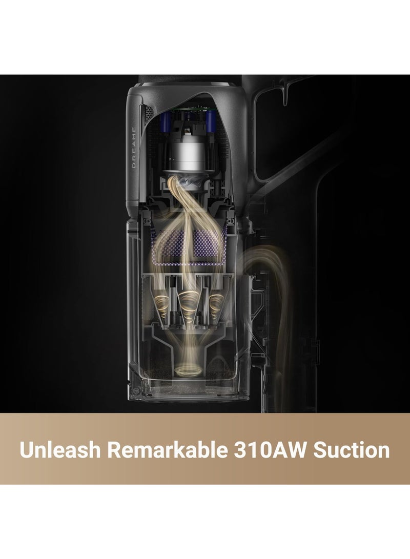 Dreame Z30 Cordless Stick Vacuum, 30000pa Suction, High-speed Motor, 855W, 90min Maximum Cleaning Time, HEPA H14 Filtration, Dust Reveal Technology, Pet Deshedding Tool, Multi-surface Vaccuming, Dirt Detection, Auto Suction Adjustment, Z30 black 440 W VZVZ23A black - Image 2