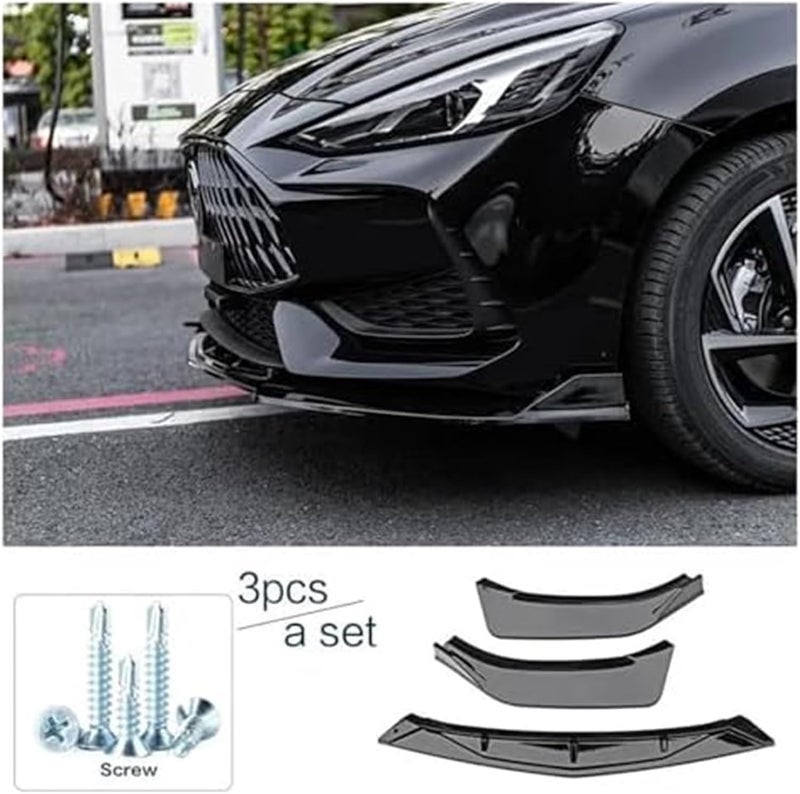 DEMULAX Front Bumper Spoiler Splitter for MG GT 2021-2023 - Image 4