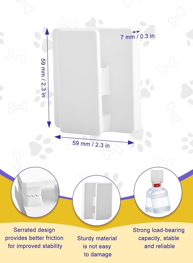 CAPHONT 4 Pcs Potty Training Dog Pee Pad Holder for Leg-Lifting Marking Dogs Indoor Training Pad Holder for Small & Large Size Wee Wee Pad, White - Image 2