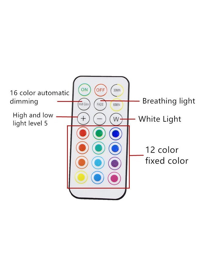Generic 3Pcs Puck Lights with Remote 3 Pack 13 Color Changing Under Counter Lights Wireless Under Cabinet Lights Battery Powered Dimmable Battery Operated Light Stick On Lights  - Image 3
