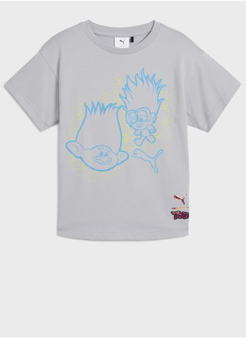 PUMA Kids Trolls Graphic T-Shirt