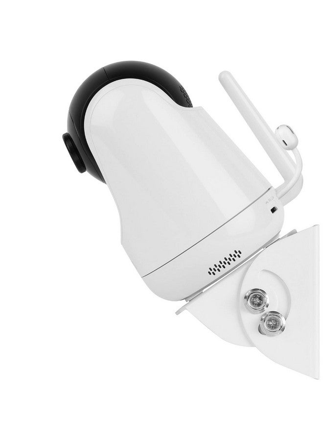 Uogw Baby Monitor Mount Compatible With Vava Baby Monitor Camera Vaih006 Vaih009 Hipp Baby Monitoradjustable Angle Wall Mount Bracketaluminum Alloy Material (White) - Image 1