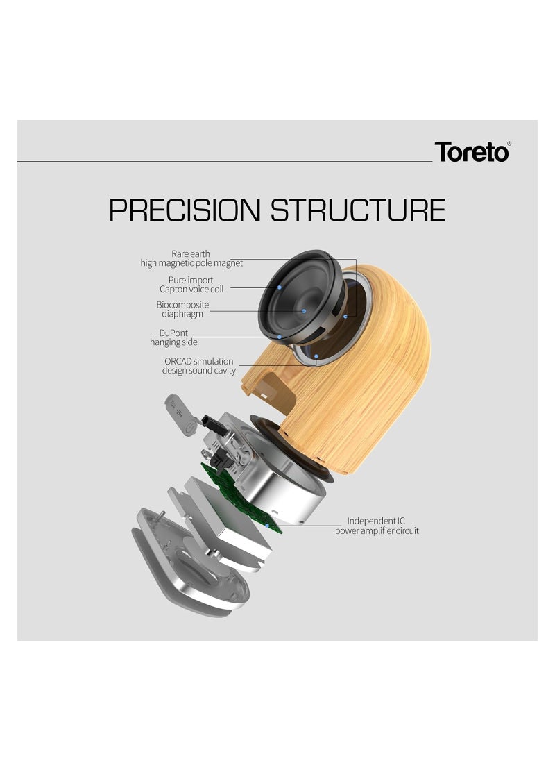 Toreto - TOR 310 Twin MAGNO Magnetic Bluetooth Speaker with TWS Technology - Image 1
