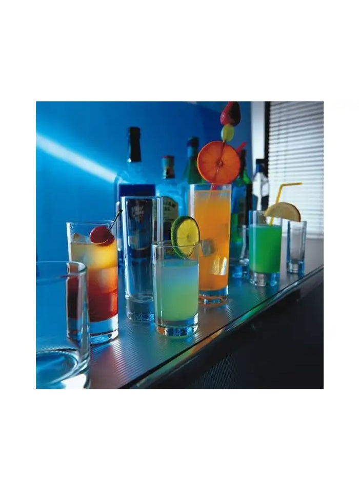 Arcoroc Islande Hiball Glass 310ml - D0575/J2550 | Set of 6 | Dishwasher Safe | Versatile Water/Juice Glass - Image 1