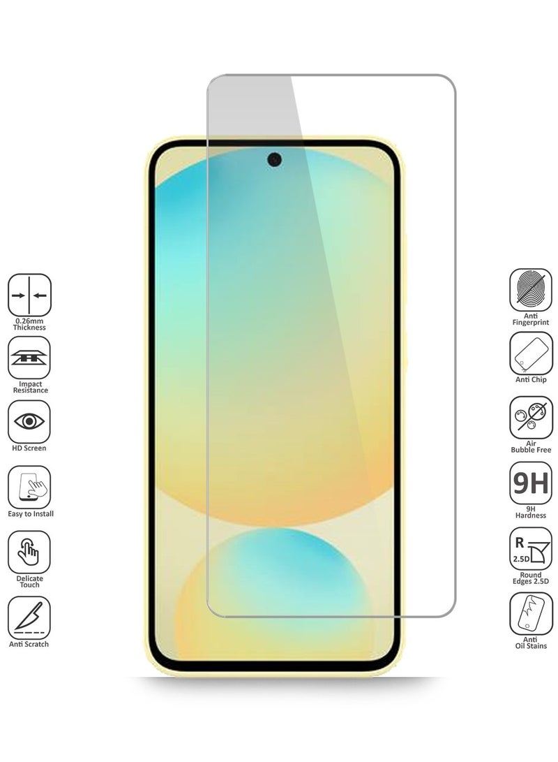 Techie حماية شاشة زجاجية مقسّاة واضحة HD من سامسونج جالاكسي S24 FE 5G - Image 2