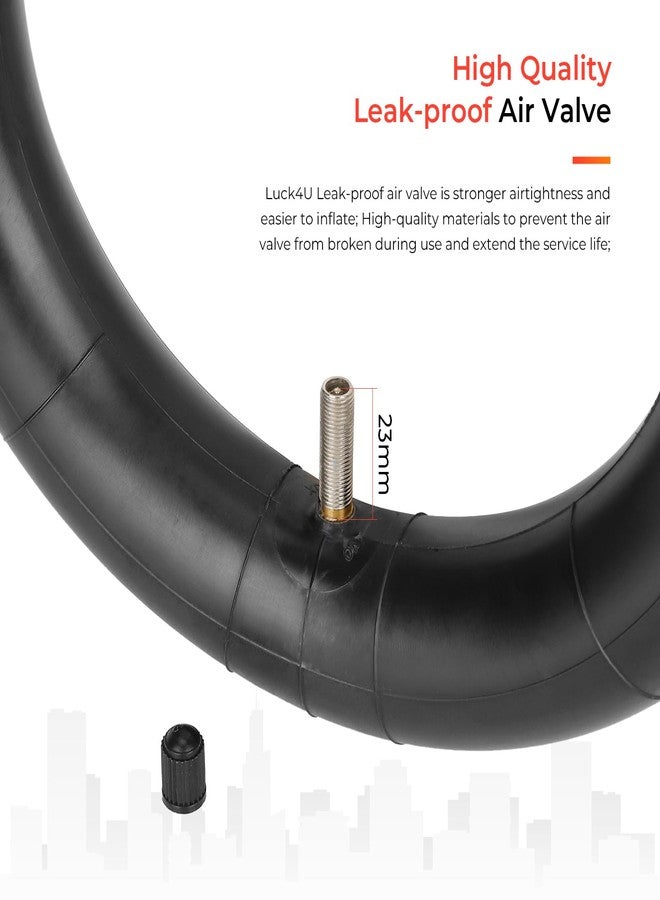 LUCK4U (2-Pack) 10x2.125 Replacement Inner Tubes with straight valve for F30 F20 F25 F40 Scooter for 10 inch Scooter - Image 3