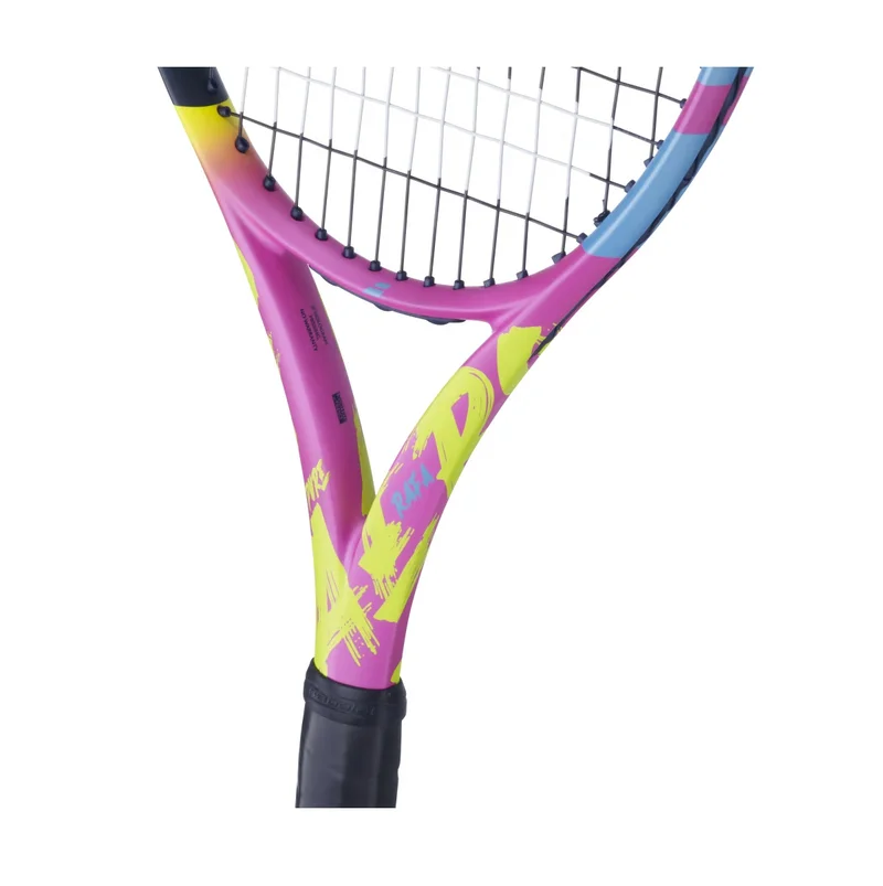 Babolat Babolat Tennis Strung Rackets PURE AERO RAFA 290 Yellow Pink Blue