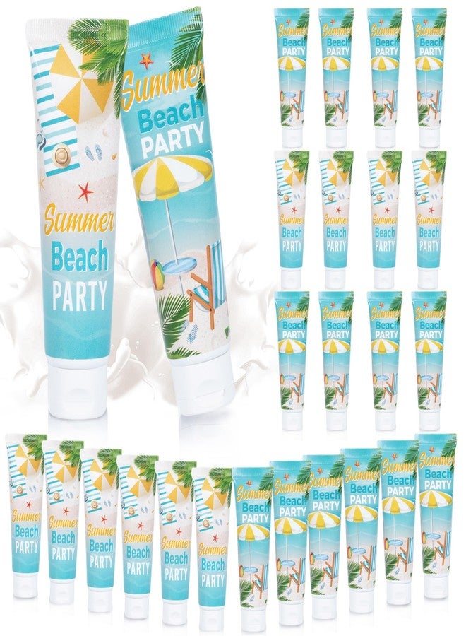 Piuaeue 24 Pcs Summer Mini Sunscreen Bulk for Summer Wedding Party 1oz Travel Size SPF 30 Water Resistant Sunscreen Lotion Bulk for Thank You Gifts Summer Beach Wedding Party Supplies - Image 1