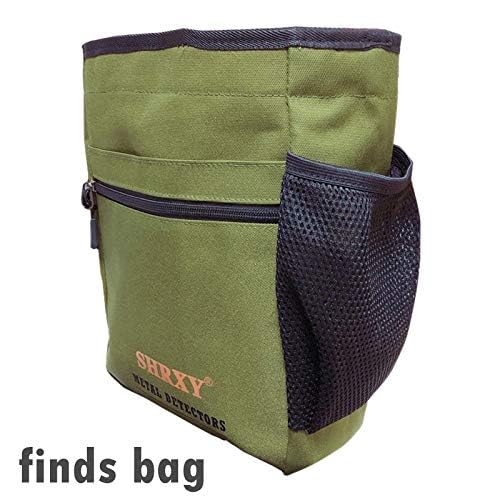 Super detesir Pointer Metal Detector Find Bag Detecting Digger Tools Bag Waist Pack Pouch for PinPointer Garrett Xp ProPointer (Green) - Image 3
