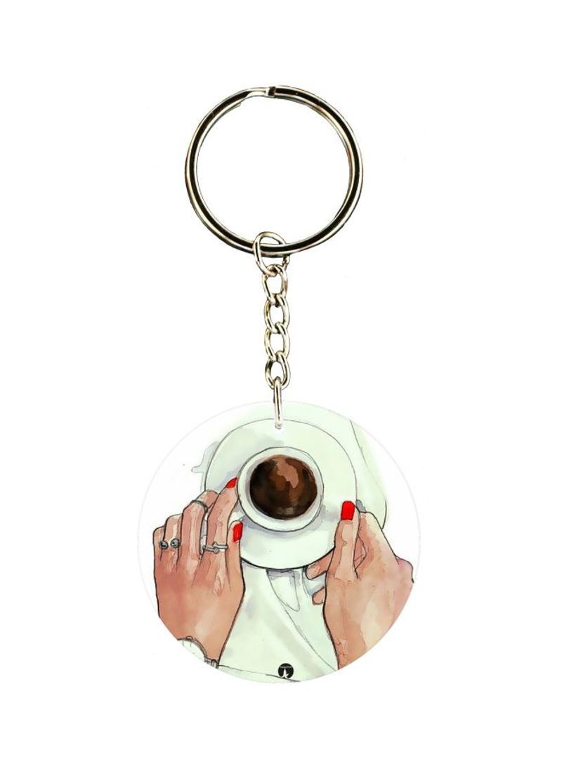 Double Side Printed Keychain