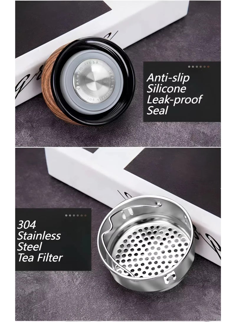 Saudi Coffee Set - Double Wall Vacuum Insulated Stainless Steel Espresso Cups for Turkish, Arabian Coffee and Tea - Insulated Cup Gift Box Set Includes 500ml Stainless Steel Thermos And 2 80ml Double-Layer Coffee Cups - Image 5