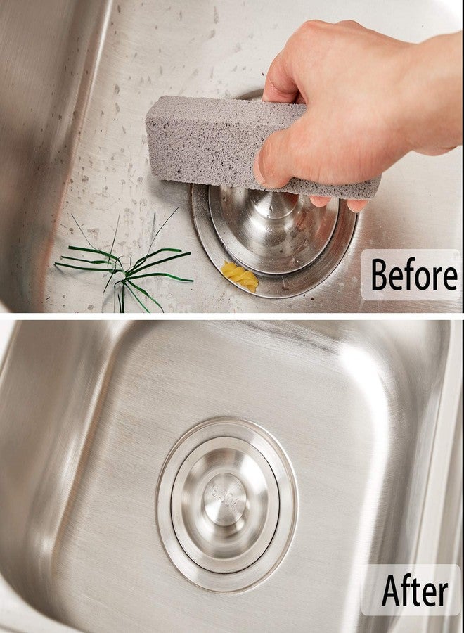 Norme 30 Pack Pumice Stones for Toilet Bowl Cleaning Scouring Pad Pumice Stick Cleaner for Cleaning Toilets, Bathtubs, Grills, Kitchen, Swimming Pools, Sinks, 5.9 x 1.4 x 0.9 Inch (Gray) - Image 5