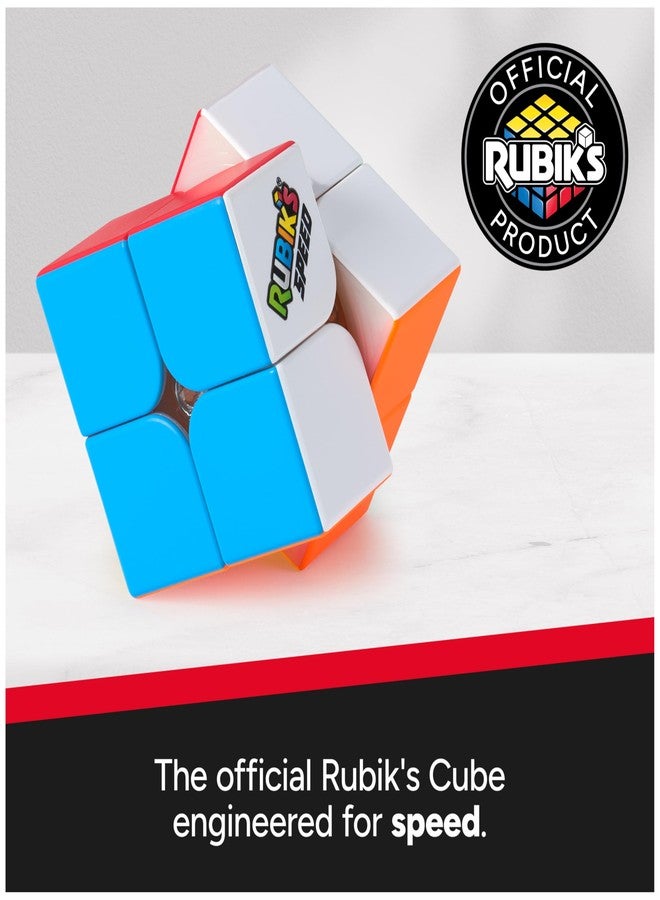 Rubik's Cube 2x2 Speed Puzzle Cube & Brain Teaser Fidget Toy - Image 2