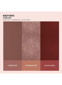 KAJA Beauty Bento Collection - Bouncy Eyeshadow Trio | Deep Rose Tones, Travel Size, 07 Glowing Guava, 2019 Allure Best of Beauty Award, 0.03 Oz  - Image 3