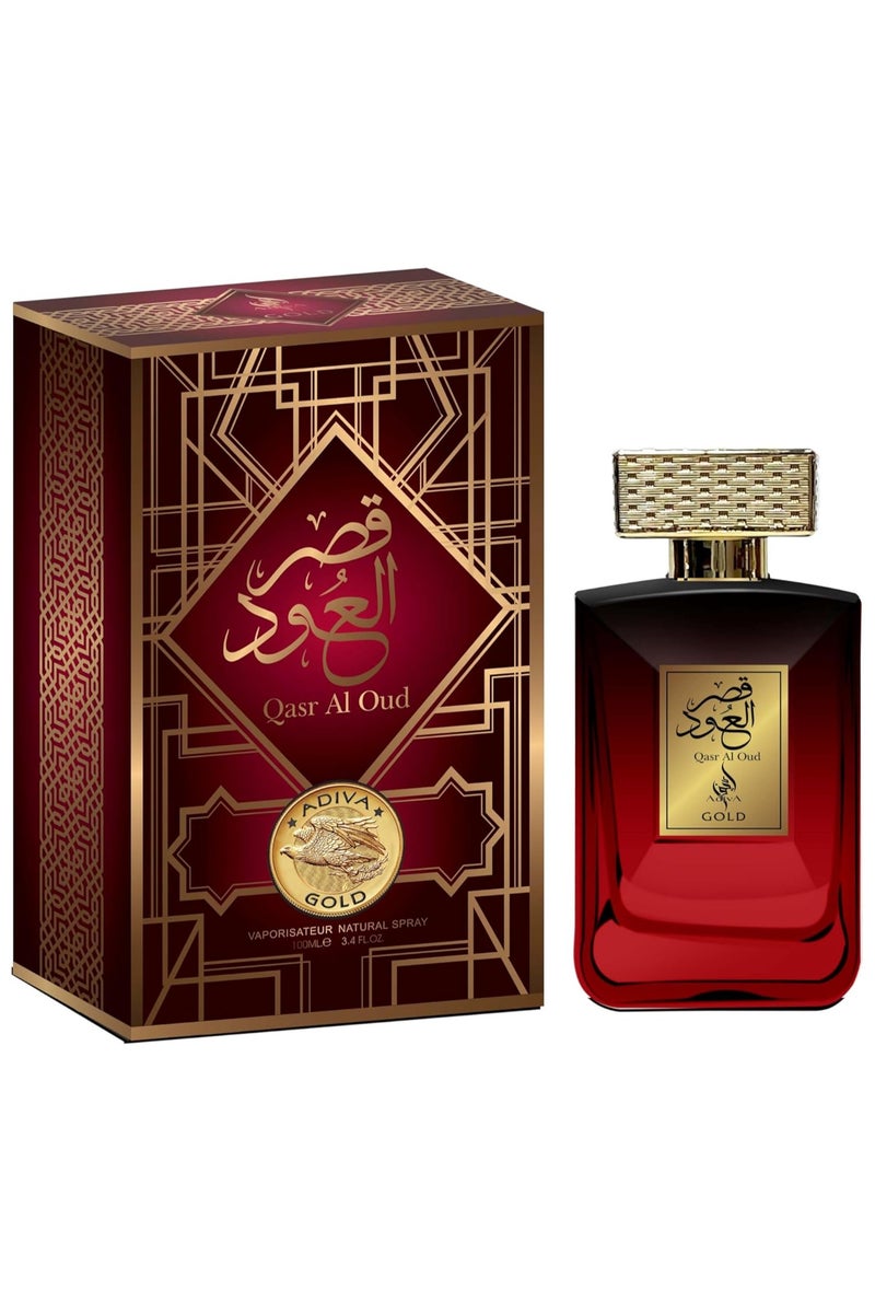 ADIVA Gold Qasr Al Oud Eau de Parfum 100ml - Image 2