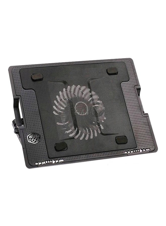 Loquat Laptop Cooling Fan Black - Image 1