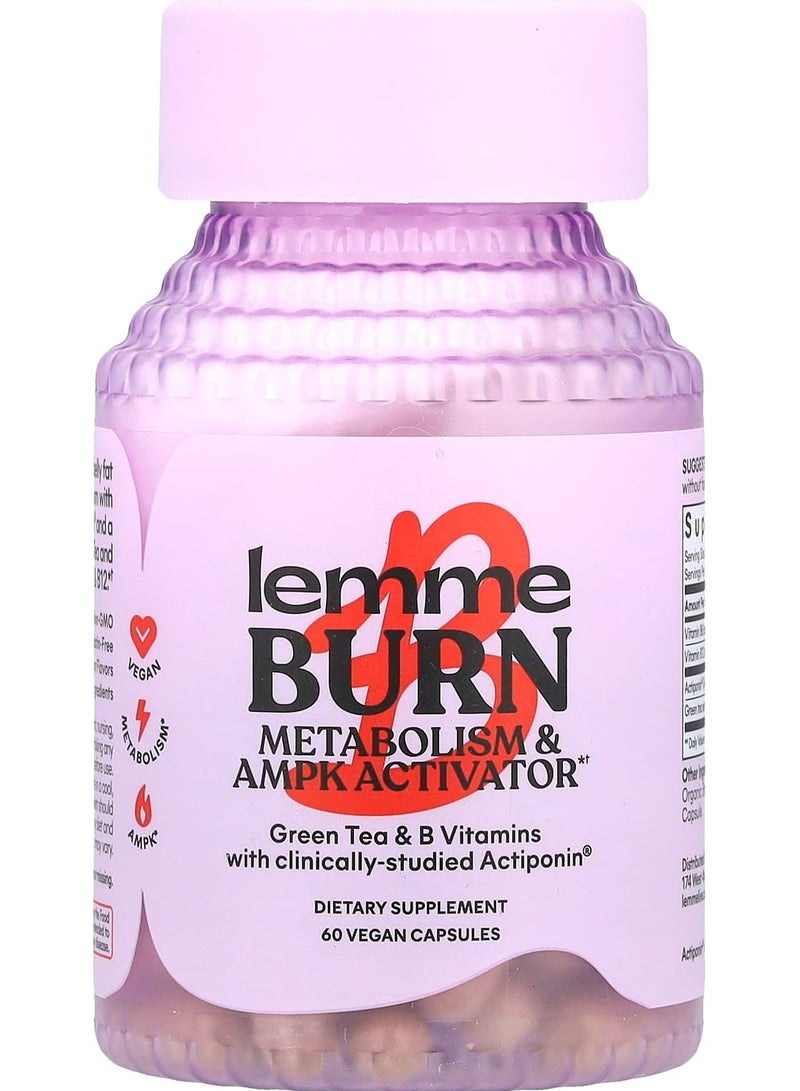 Lemme محفز حرق الدهون والتمثيل الغذائي وAMPK، 60 كبسولة نباتية - Image 1
