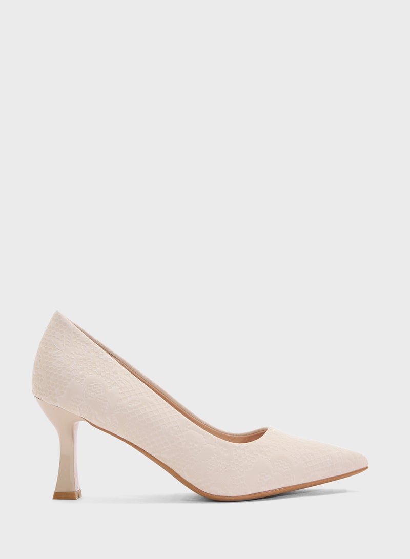 BR High Heel Pointed Pump  - Image 1