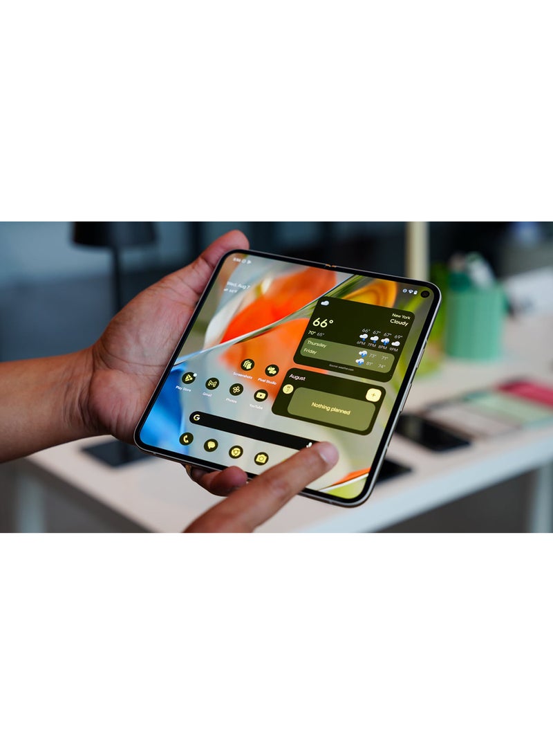جوجل بكسل 9 برو فولد ثنائي الشريحة بورسلين 16 جيجابايت رام 256 جيجابايت 5G - النسخة الدولية - Image 2
