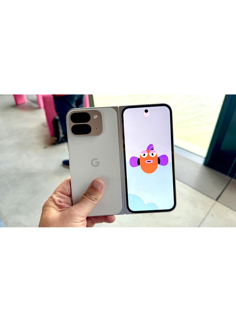 جوجل بكسل 9 برو فولد ثنائي الشريحة بورسلين 16 جيجابايت رام 256 جيجابايت 5G - النسخة الدولية - Image 3