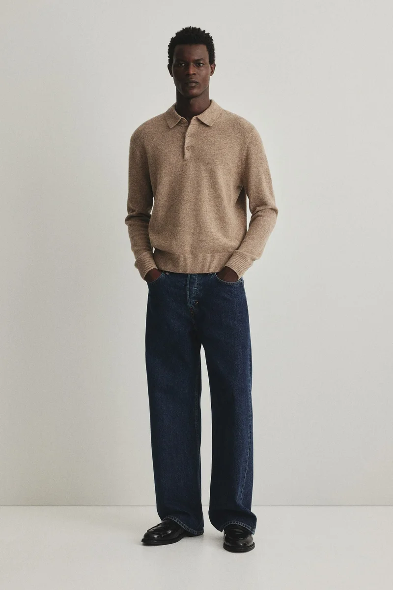 H&M Regular Fit Wool polo shirt