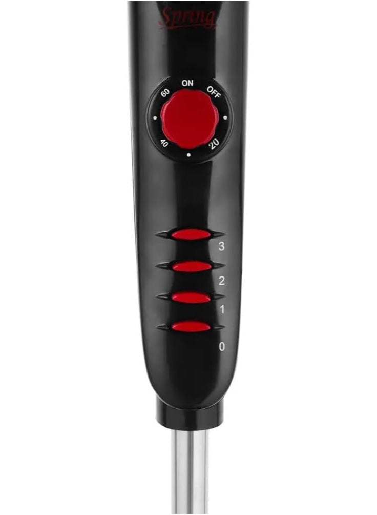 Nouval Spring Plus Electric Stand Fan 3 Speeds,18 Inch - Image 2