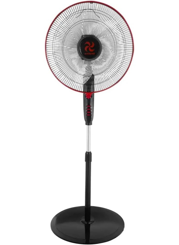 Nouval Spring Plus Electric Stand Fan 3 Speeds,18 Inch - Image 1