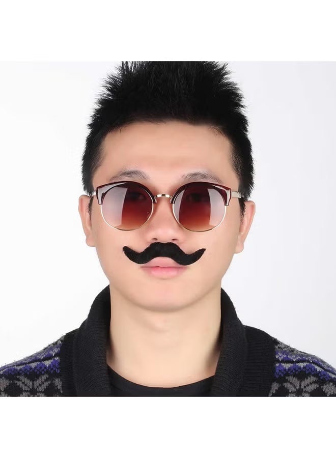 12-Piece Party Fake Moustache Set - Image 2