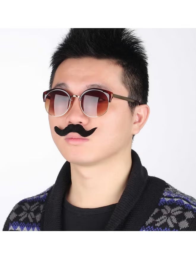 12-Piece Party Fake Moustache Set - Image 3