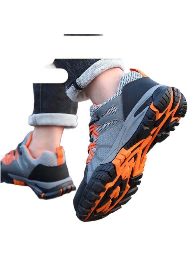 Jingtu Safety Shoes For Men, Wear-Resistant, Steel Toe Cap, Puncture-Resistant, Lightweight, Breathable, Functional Work Shoes 1105T Size 38 - Image 3