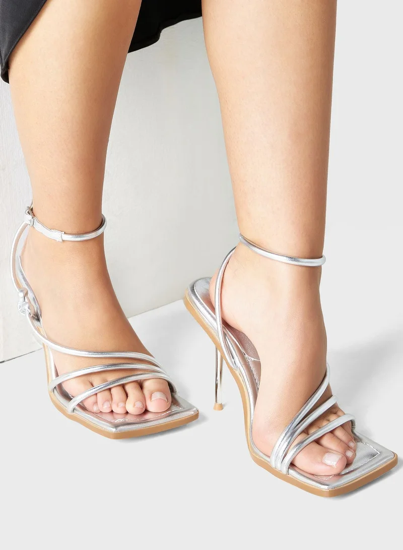 Ginger Strappy Needle Heel Sandal