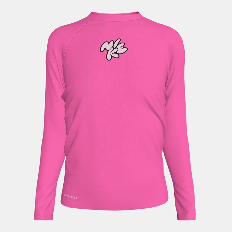 نايكي تيشيرت السباحة لوجو هيدروجارد للأطفال