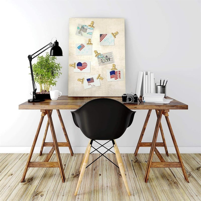 X spring Push Pins Clips, 20 Pcs Cork Board Tacks, Clips For Cork Board Photos, Thumb Tacks With Clips, Push Pins For Documents Bulletin Board, No Holes For The Paper - Image 5