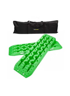 XCESSORIES Xcessories Universal Recovery Traction Tracks, 2Pcs, Green  - Image 1