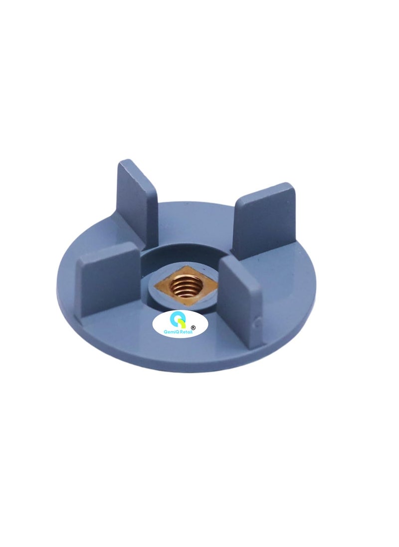 QemiQ Retail - QemiQ Retail®- "Jar Coupler" Suitable for Philips -Juicer Mixer Grinders (HL1631/ HL1632) Models (Pack of 4 Units/Grey) - Image 1