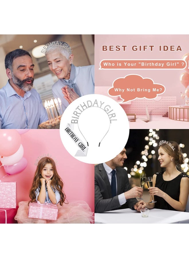 تاج عيد ميلاد للنساء، طوق رأس ملكة مع كريستالات لامعة، تاج أميرة لحفلات أعياد الميلاد، إكسسوار شعر فاخر باللون الفضي للاحتفالات هدية لا تنسى للصديقات - Image 5