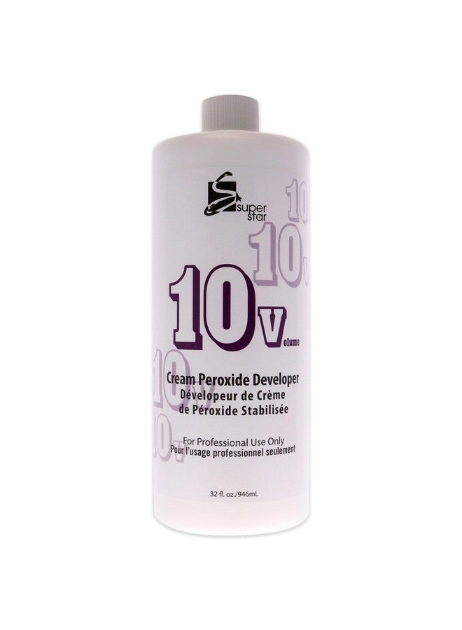 SUPER STAR 10v Cream Peroxide Developer, 32 Fluid Ounce - Image 1