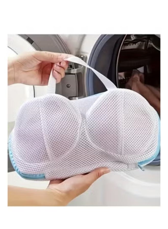 Underwear Laundry Bags Zippered Mesh Washing Bags Bra Washing Machine Bag Large Mesh Laundry Bags with Zips Lingerie Wash Net Bags Washer Protector Reusable - Image 1