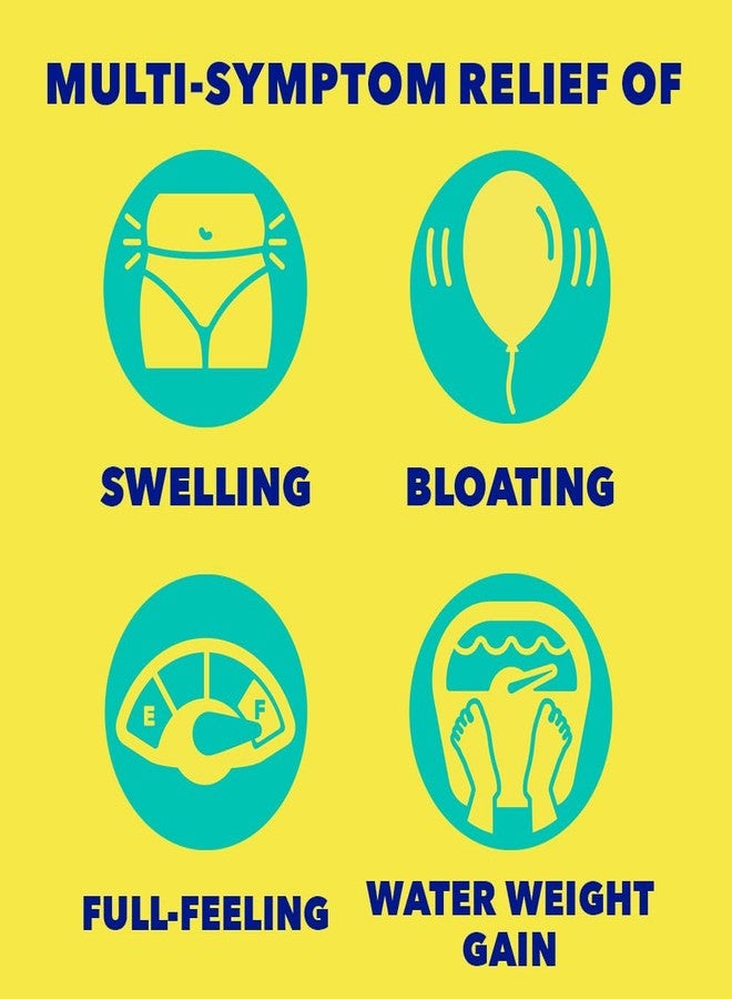 Midol Bloat Relief Caplets with Pamabrom, Relieve Bloating Symptoms Before and During Your Period, Provides Up to 6 Hours of Relief for Women, 60 Count - Image 5