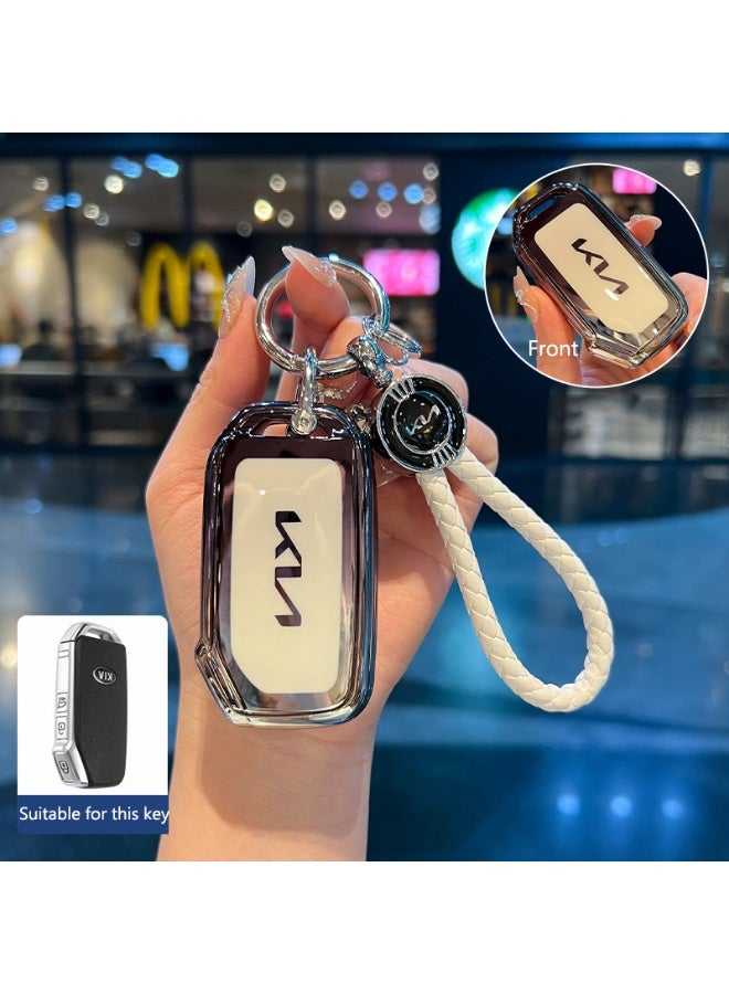 KIA High end boutique car key protection case suitable for Kia K3 Intelligent Run K5 K2 Proud Run Kx3 k4 kx5 kxcross Yi Run Huan Chi Kai Cool car key shell case - Image 1