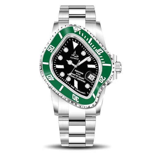 ILLIMITE Melting Automatic Watches for Men Japanese Miyota 8215 Self-Winding Mechanical Movement Women Watch Waterproof Stainless Steel Art Surrealist Wrist Watches Pea001 - Image 1