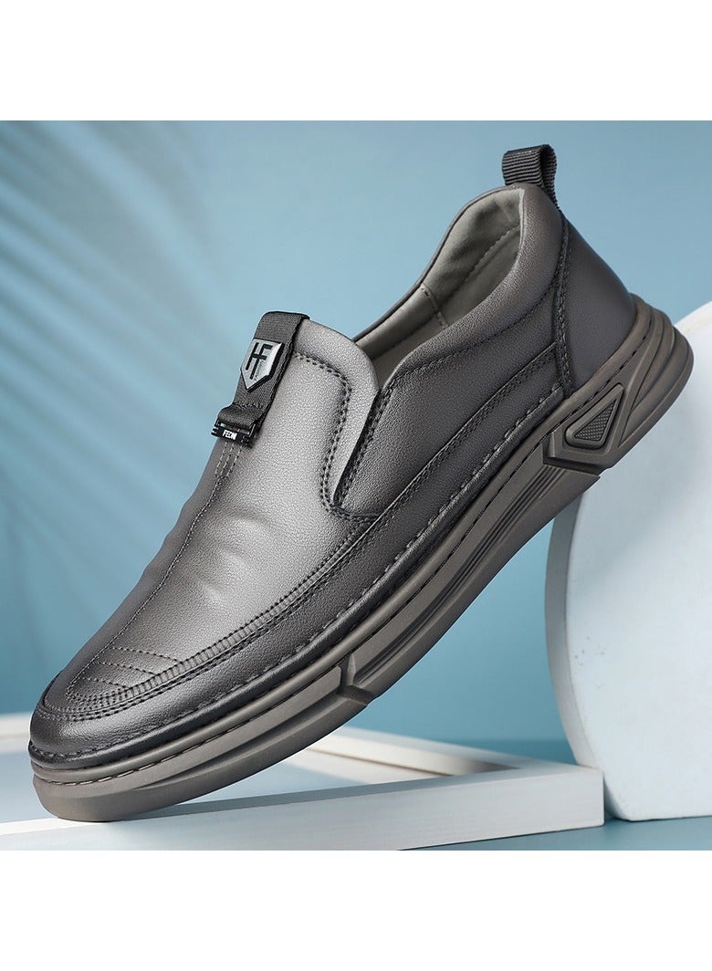 Shougu New Men's Business Leather Shoes - Image 1