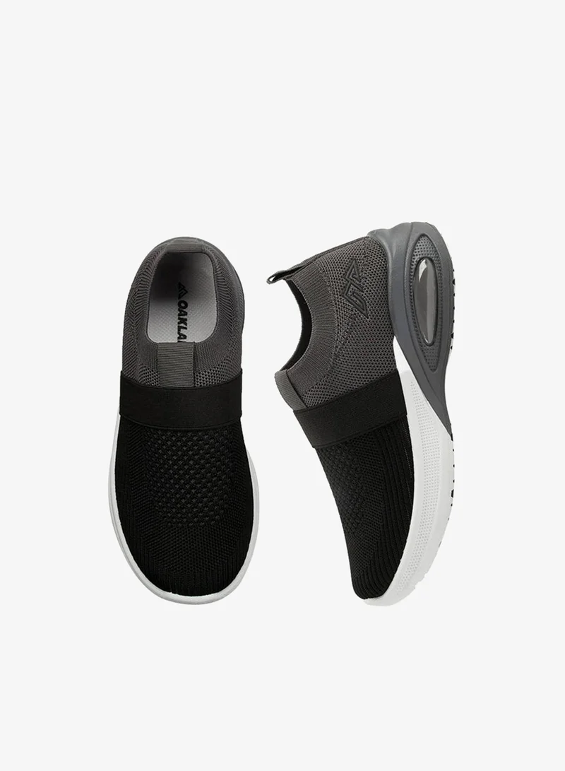 Oaklan by Shoexpress Black Boys Slip-On Sports Shoes for Men | Best Price UAE