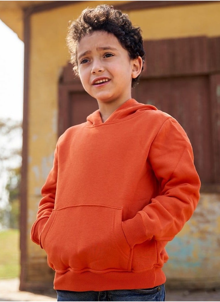 TOTSA - Boys Orange Hoodie - Image 1