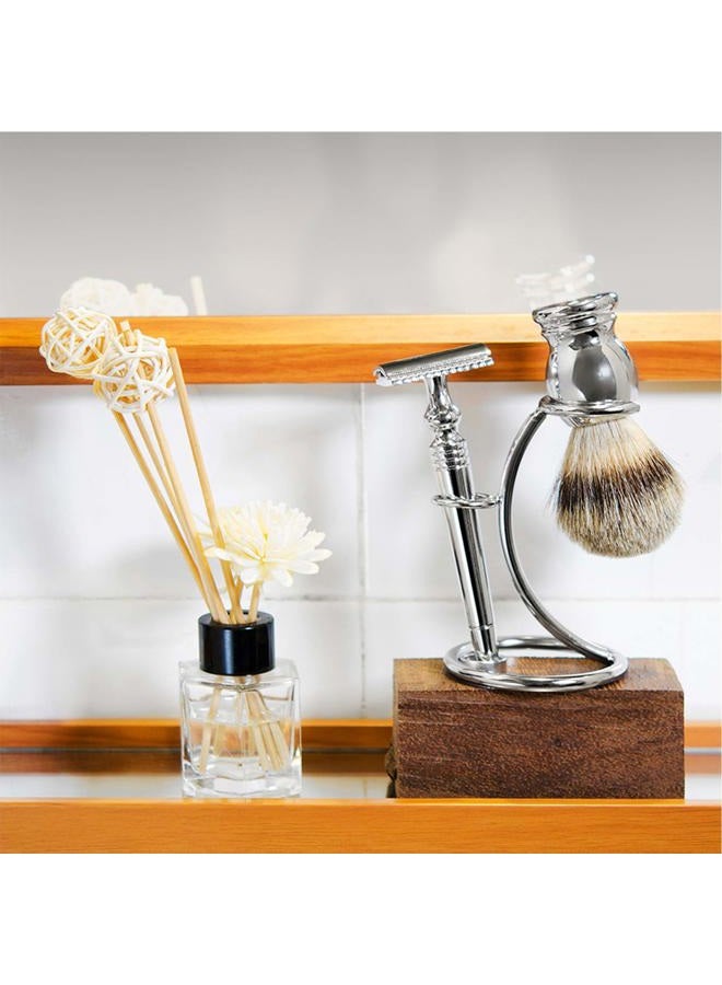 Grandslam Shaving Razor and Brush Stand Classic Holder for Safety Razor Storage Shave Brush Holder - Image 4