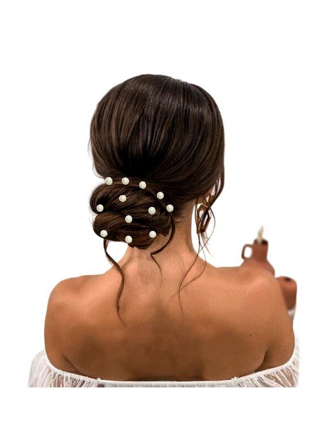 Ansh Pearl Glow Hair Stickers: Effortless, Clip-Free Styling. Transform your hair with luminous pearl beads-36 stickers per pack for endless DIY hair styling_2807_Silver - Image 5